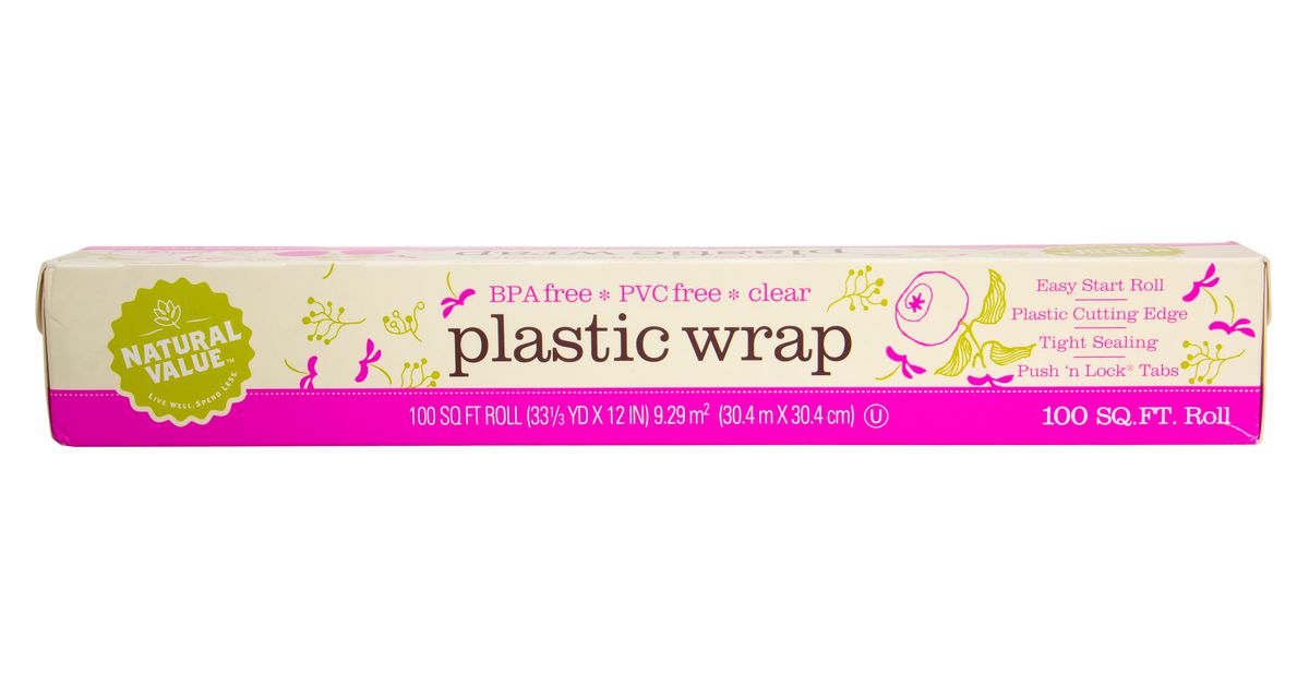 60 Surefresh Plastic Wrap, 36.34 yd. x 12 at Dollar Tree