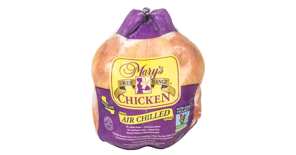 Mary's Chicken, Whole Leg, Organic, Frozen, Random Weight - Azure
