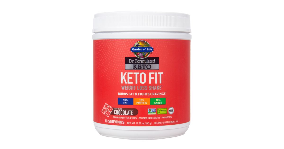Garden Of Life Dr Formulated Keto Fit Chocolate Powder