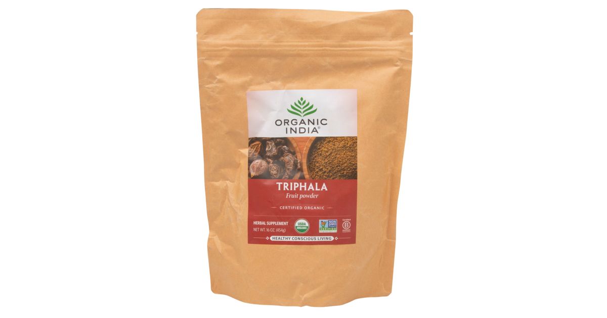 Organic India Triphala Powder, Organic Azure Standard