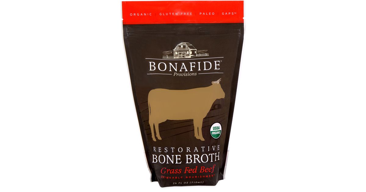 Bonafide Provisions Bone Broth, Beef, Organic, Frozen Azure Standard