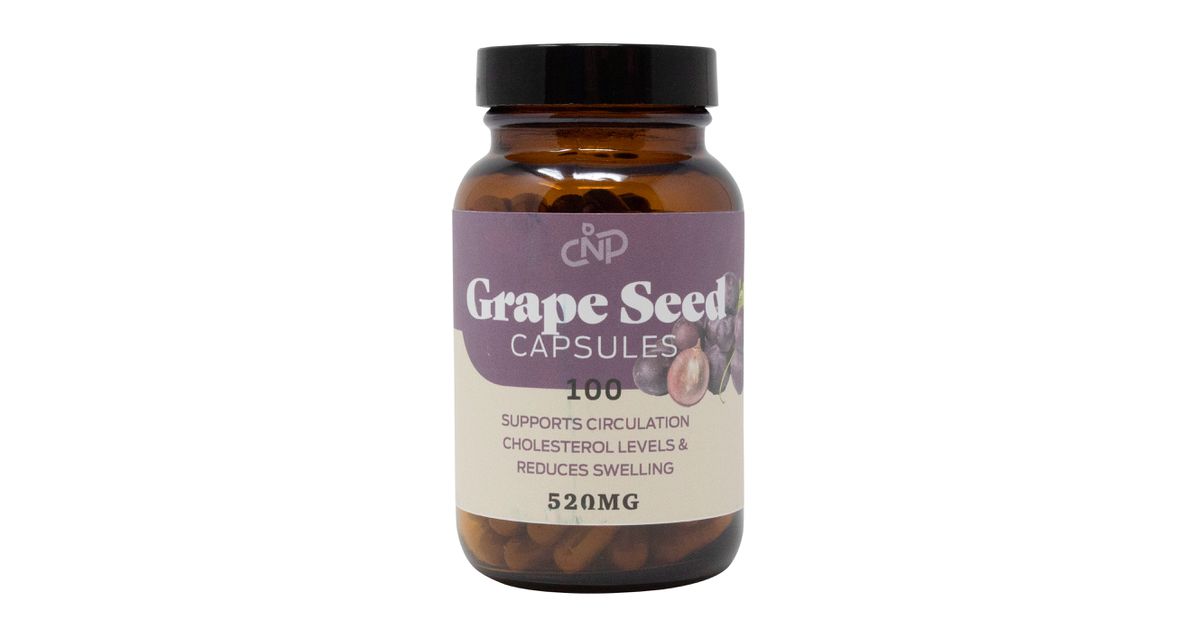 Complete Natural Products Grape Seed Extract, 520mg