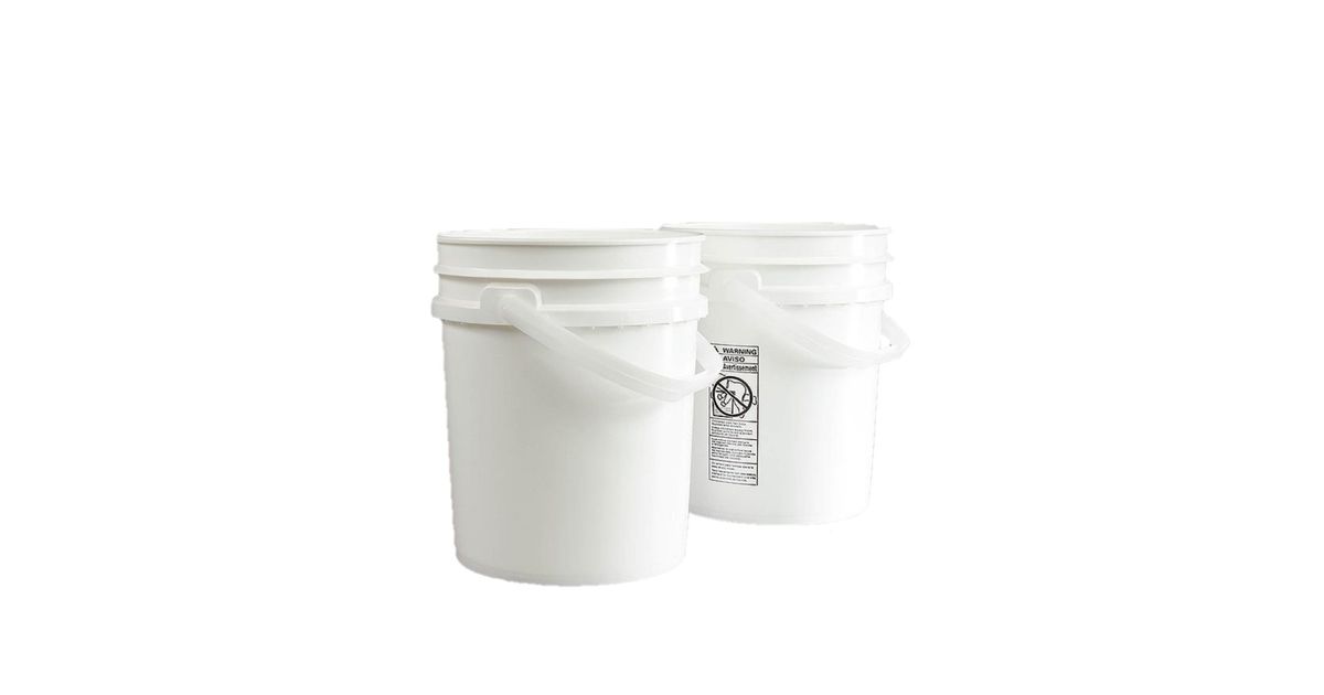 5 gallon plastic pail