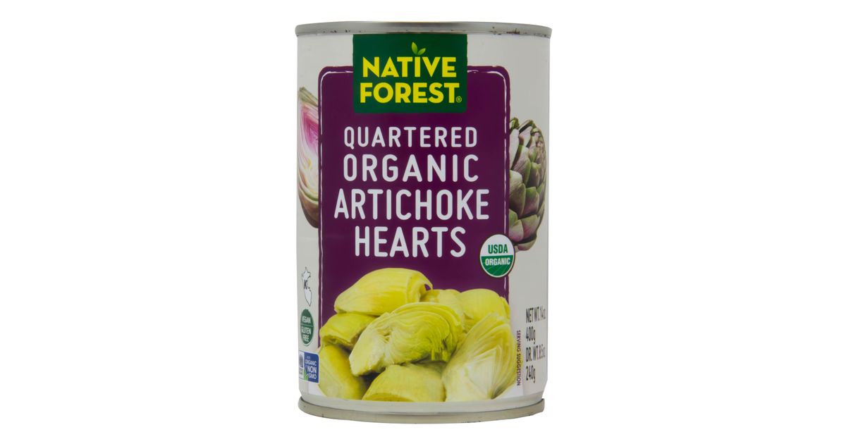 Native Forest Artichoke Hearts, Quartered, Organic - Azure Standard