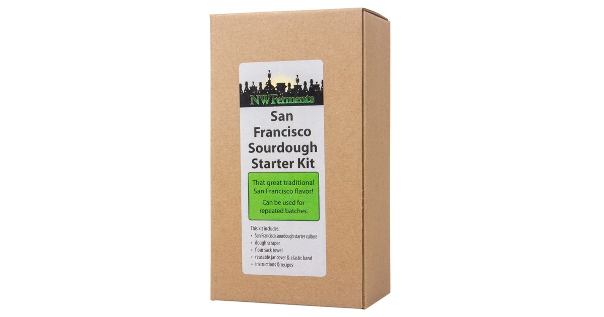 NW Ferments San Francisco Sourdough Starter Kit Azure Standard