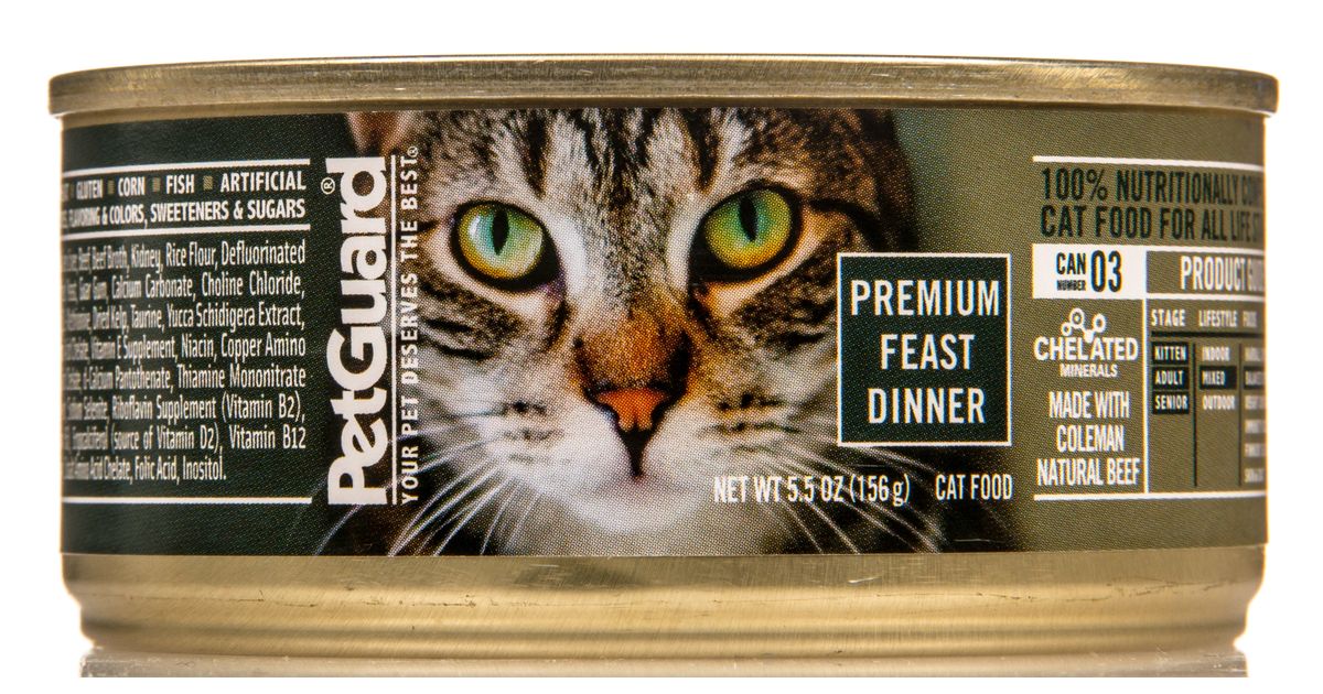 PetGuard Cat Food Canned Premium Feast Dinner