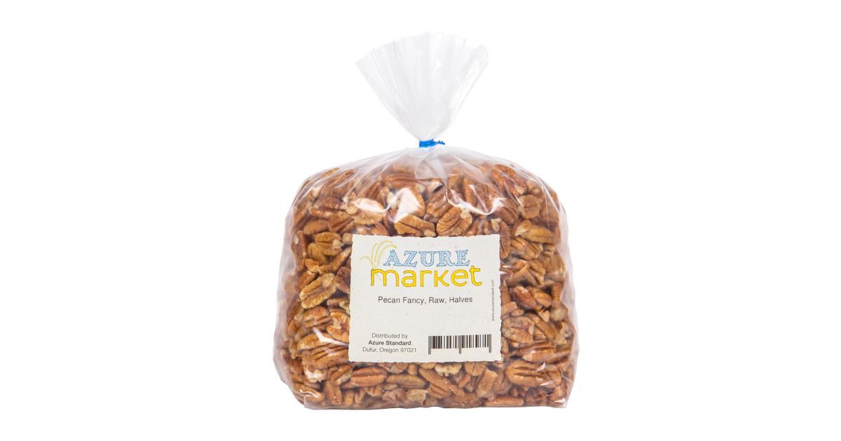Missouri Northern Pecan Grower Pecans Fancy Native, Raw, Halves Azure
