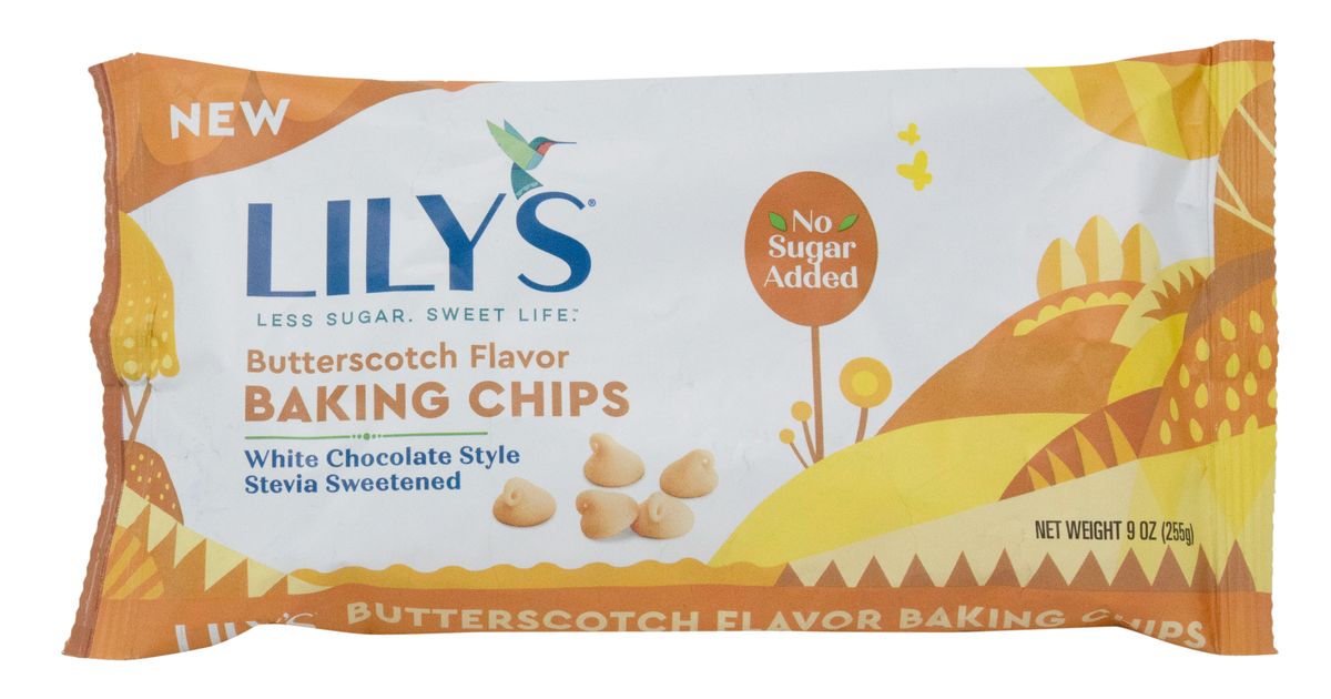Lily's Baking Chips, Butterscotch, Stevia Sweet Azure Standard