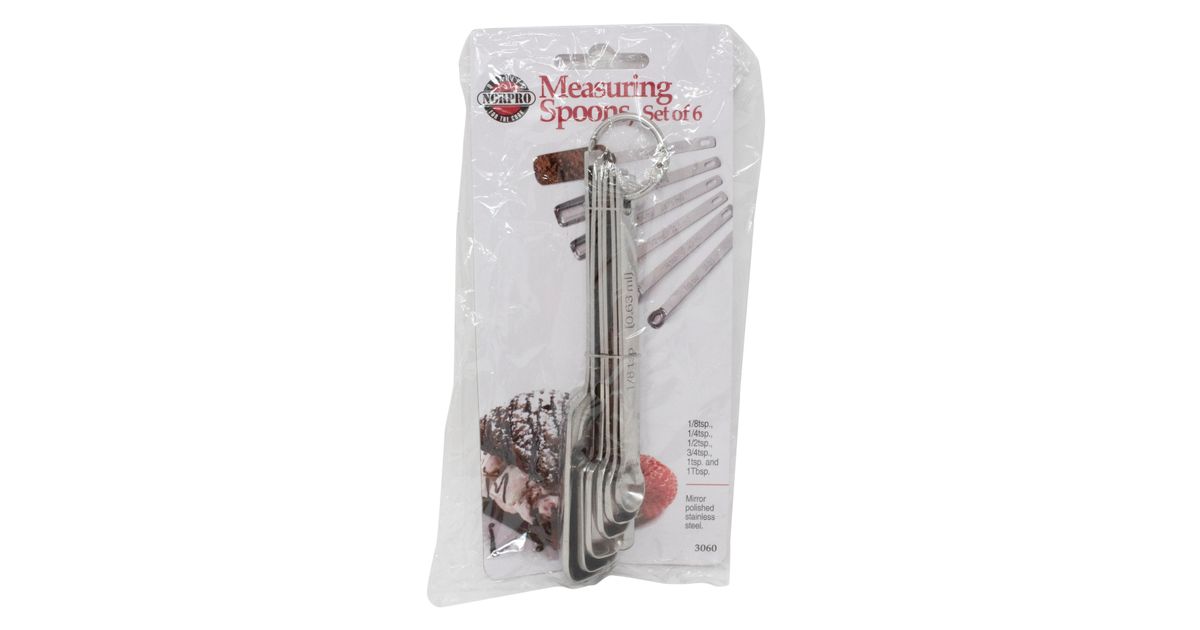 thumbnail image 2 of Norpro Mini Measuring Spoons Set | Dash, Pinch, Smidgen Measures | Stainless Steel Kitchen Spoons 2 of 13