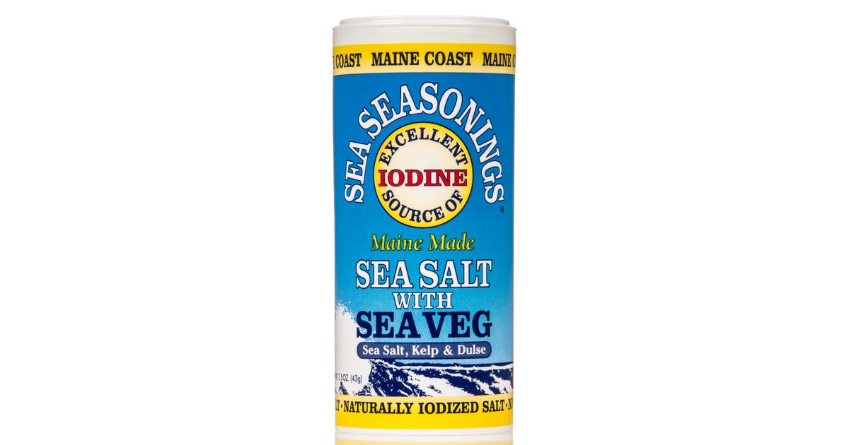 Maine Coast Sea Seasonings, Sea Salt with Sea Veg Shaker, Organic