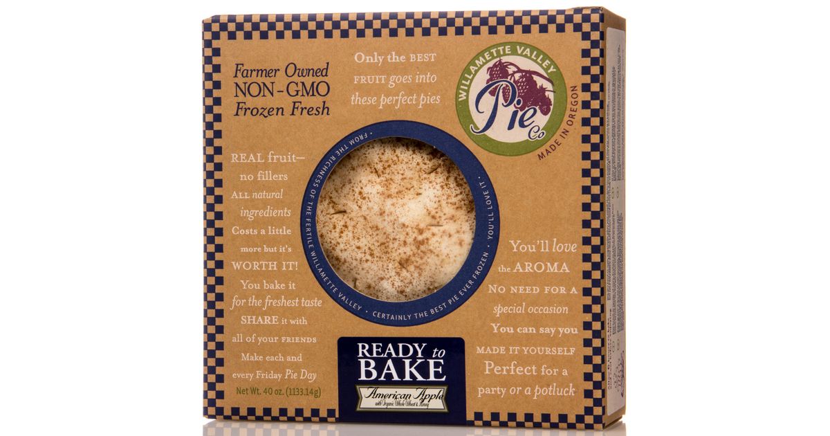 Willamette Valley Fruit Co. American Apple Pie, Frozen - Azure