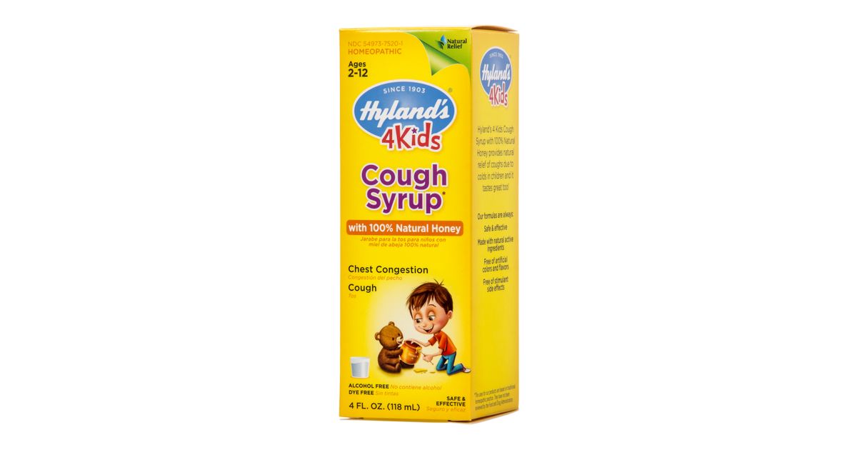 Hyland's Cough Syrup with Honey 4 Kids Azure Standard