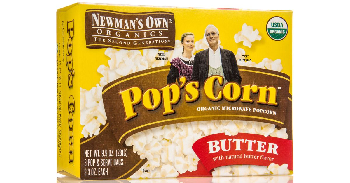 Newman's Own Microwave Butter Popcorn (12x3PK ) main image 1