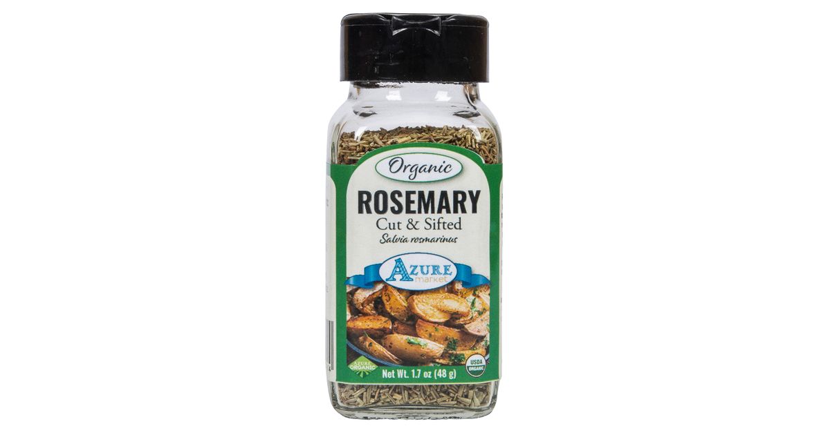 Rosemary彩 商品 Azure Market Organics Rosemary, Cut & Sifted, Organic - Azure Standard