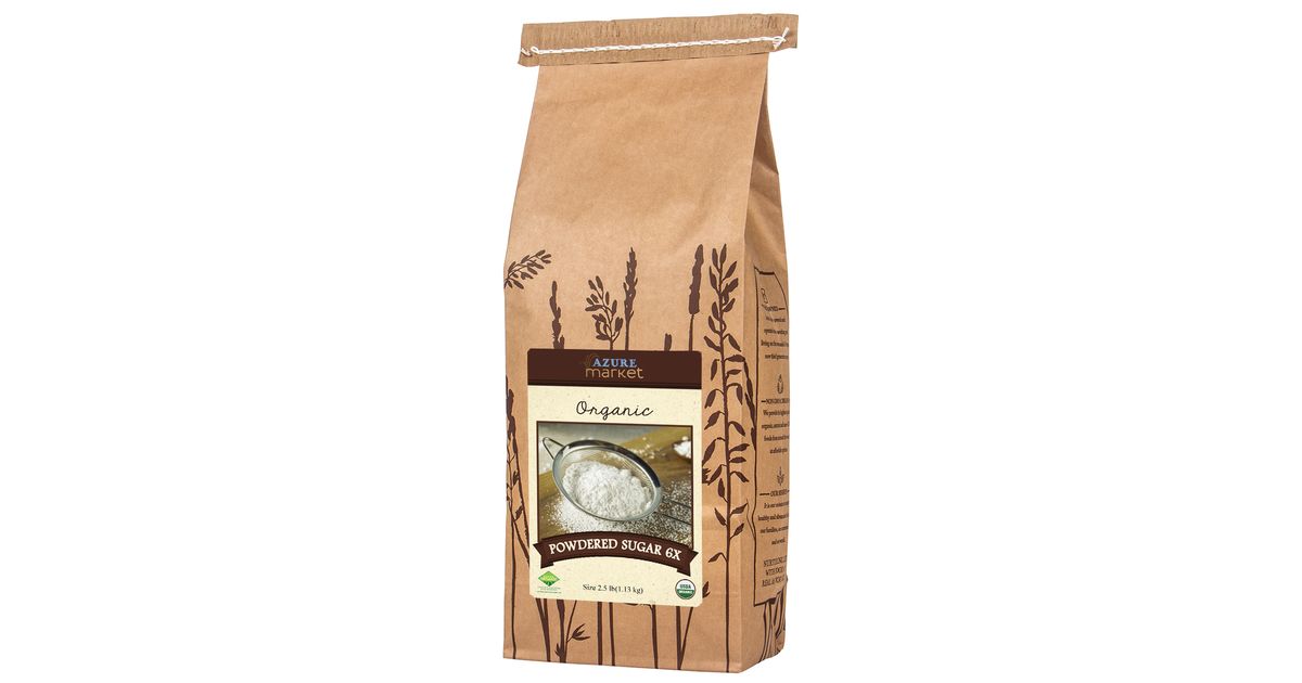 Azure Market Organics Powdered Sugar 6X, Organic - Azure Standard
