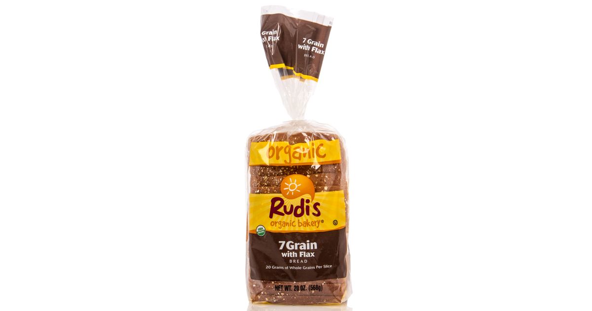 Rudi's Bakery - 7 Grain with Flax Bread, Frozen, Organic ...