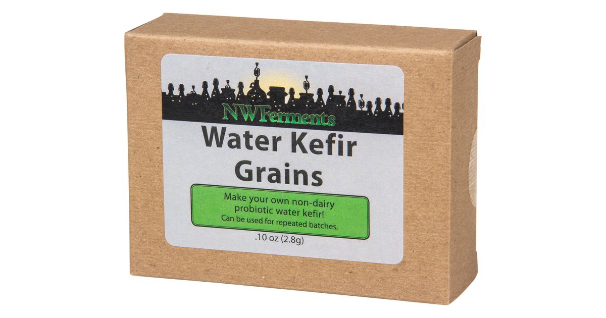 Kefir Foods - Water Kefir Starter Kit - Argan Green