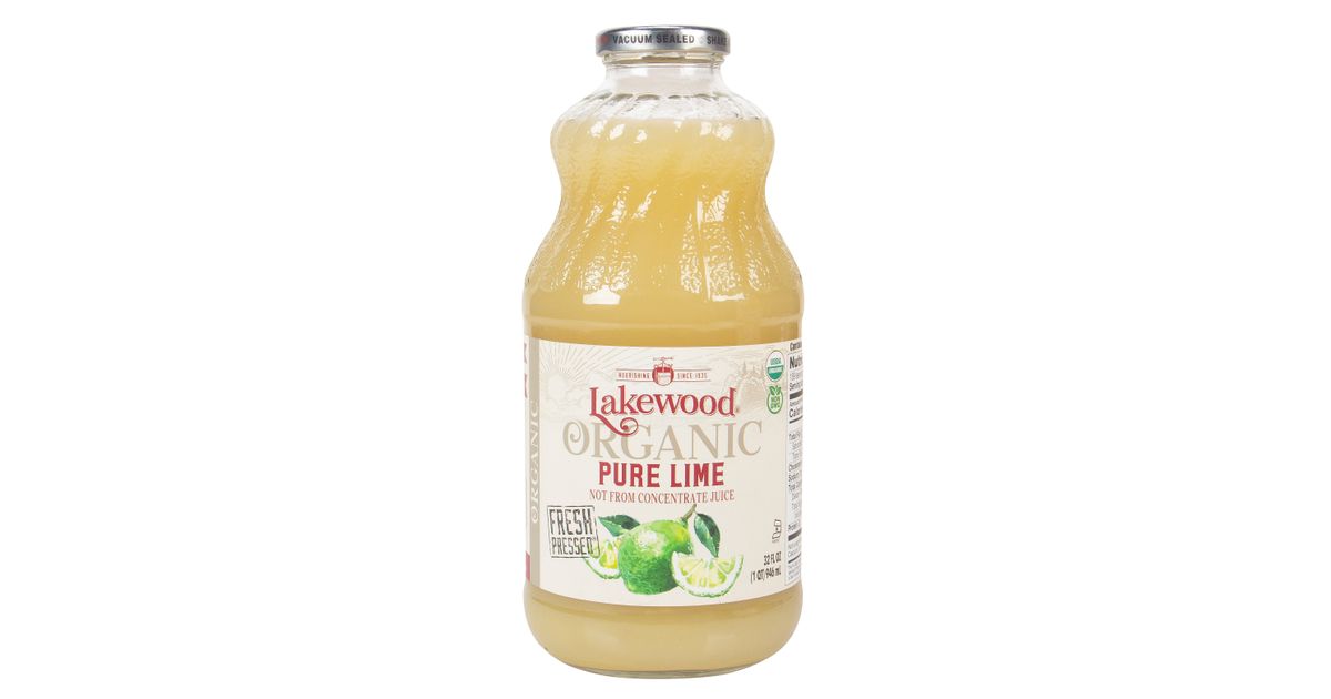 Lakewood Organic Juices Lime Juice, Pure, Organic - Azure Standard