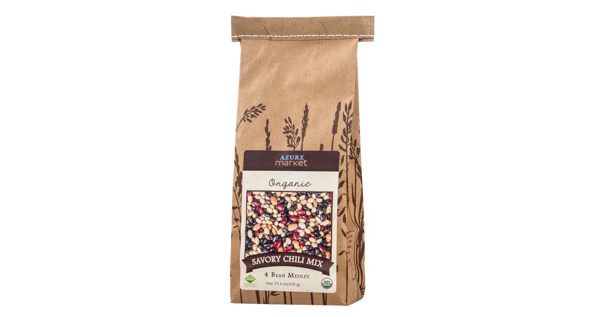 Azure Market Organics Savory 4-Bean Chili Mix, With Seasoning