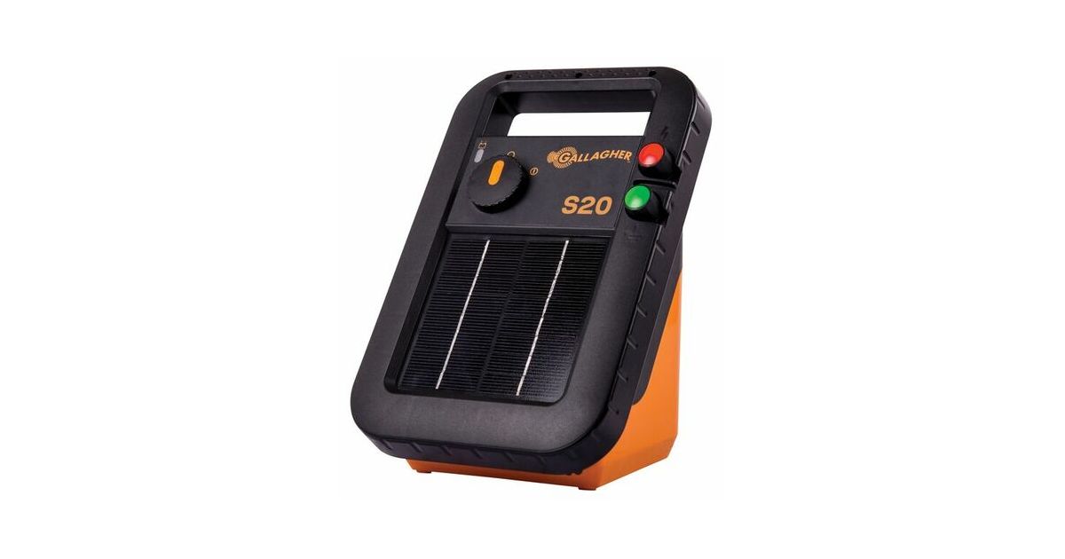 Gallagher Solar Fence Energizer S20 Azure Standard