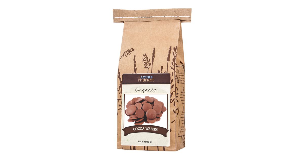Azure Market Organics Cocoa Wafers, Organic - Azure Standard