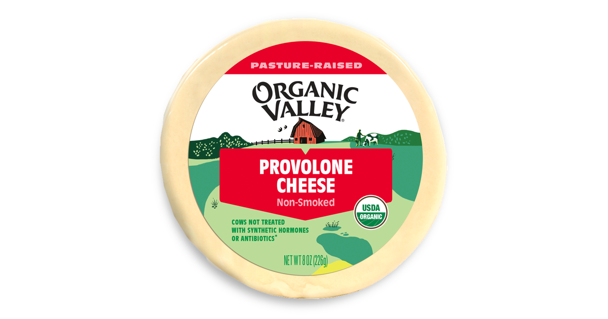 Organic Valley Provolone Cheese, Organic Azure Standard