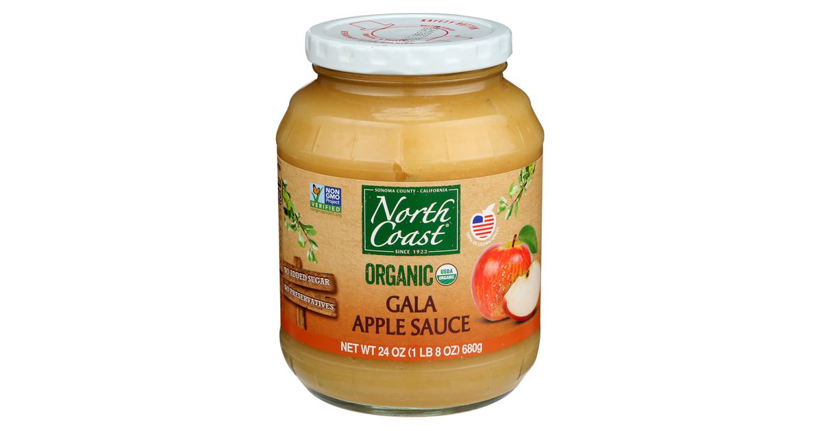  NORTH COAST Organic Gala Apple Sauce, 24 OZ : Grocery