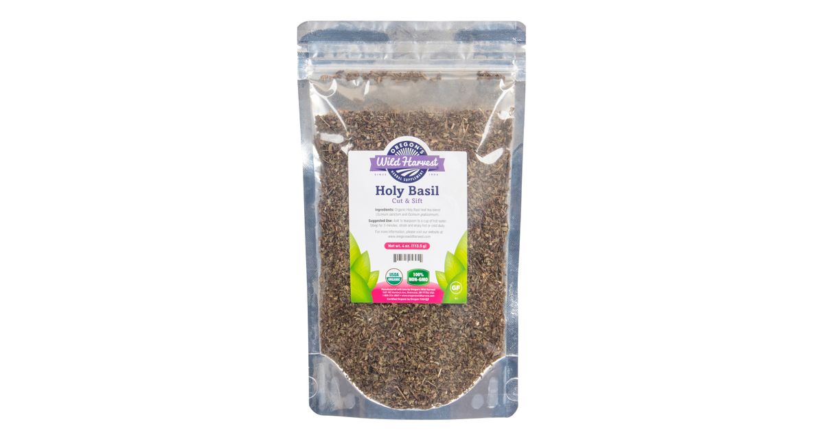 Oregon's Wild Harvest Holy Basil Tea Blend C/S, Organic Azure Standard