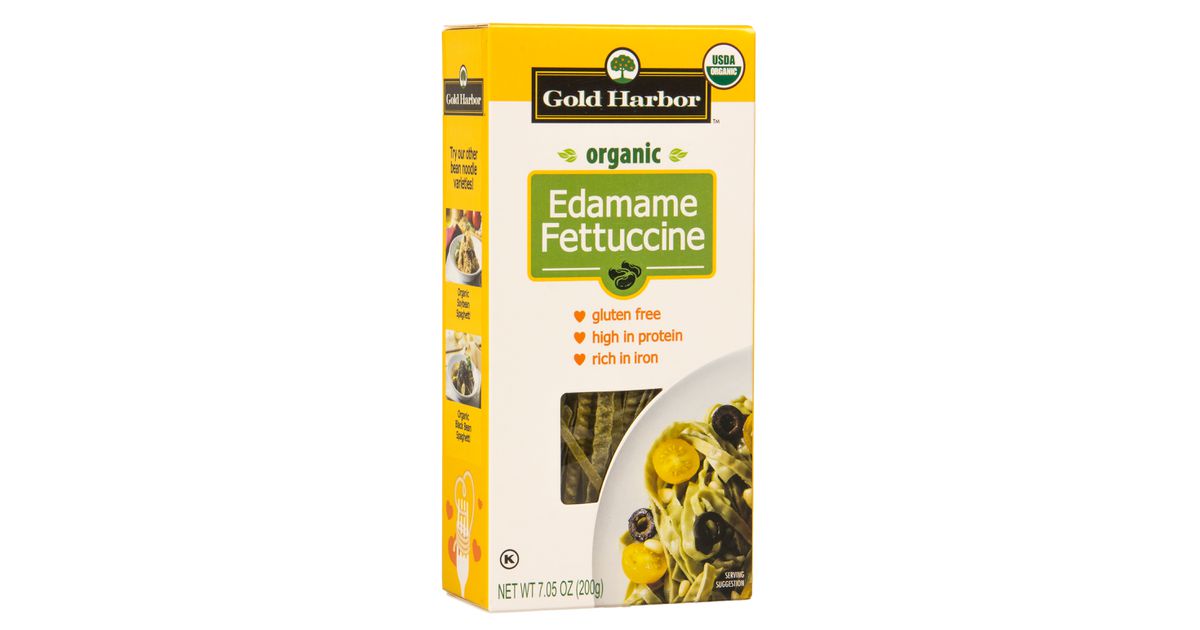 @@Gold Harbor Fettuccine, Edamame, Organic - Azure Standard