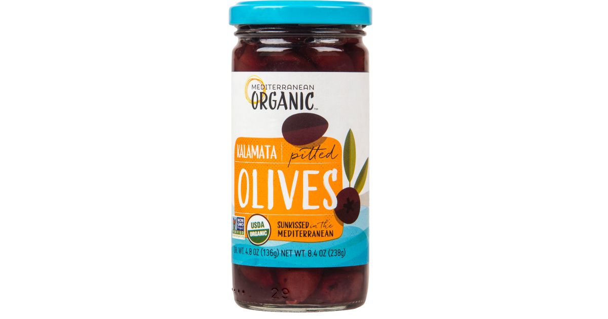 Woodstock Kalamata Pitted Olives, Organic - Azure Standard