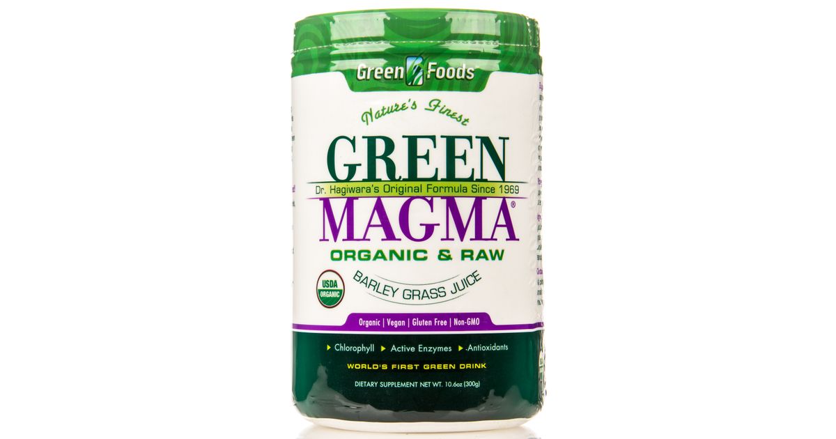 Green Foods Green Magma Barley Grass Juice Powder, Raw, Organic Azure Standard