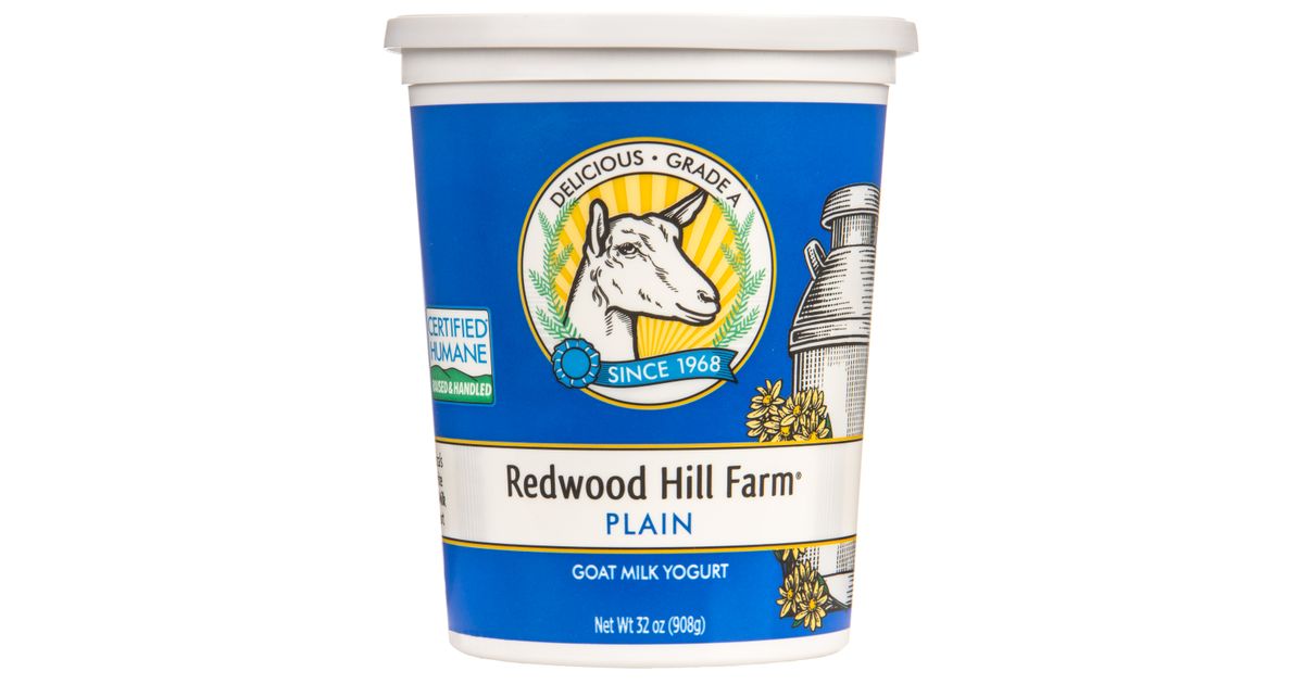 Redwood Hill Farm Goat Milk Yogurt, Plain - Azure Standard