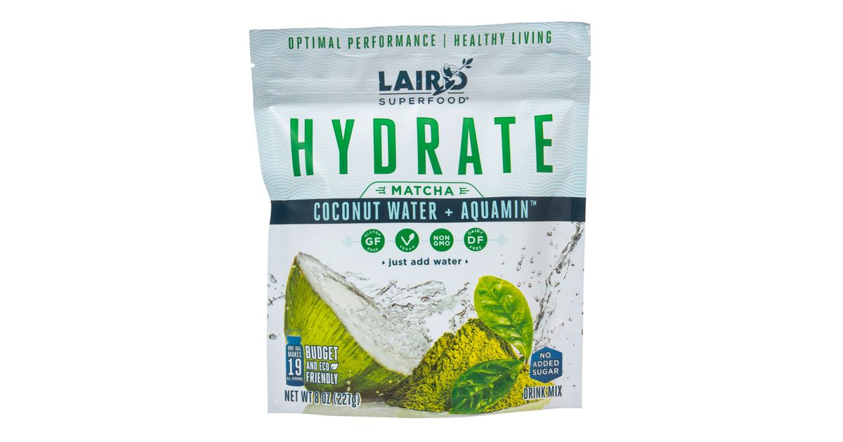 Laird Superfood Hydrate, Coconut Water with Aquamin, Freeze Dried