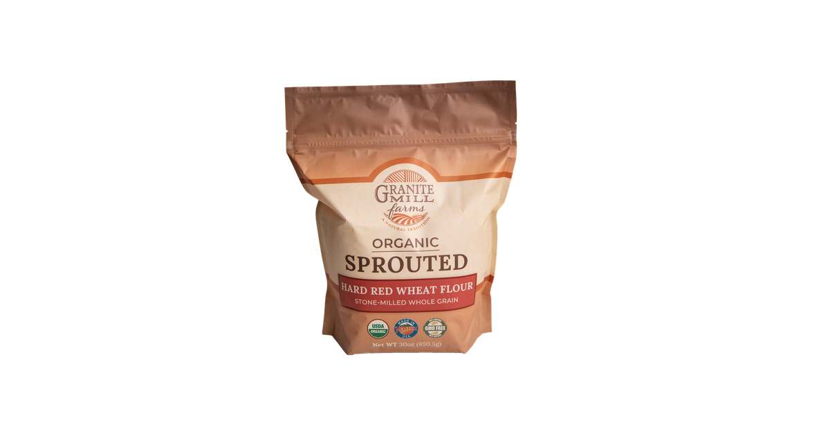 Granite Mill Farms Hard Red Wheat Flour, Sprouted, Organic - Azure