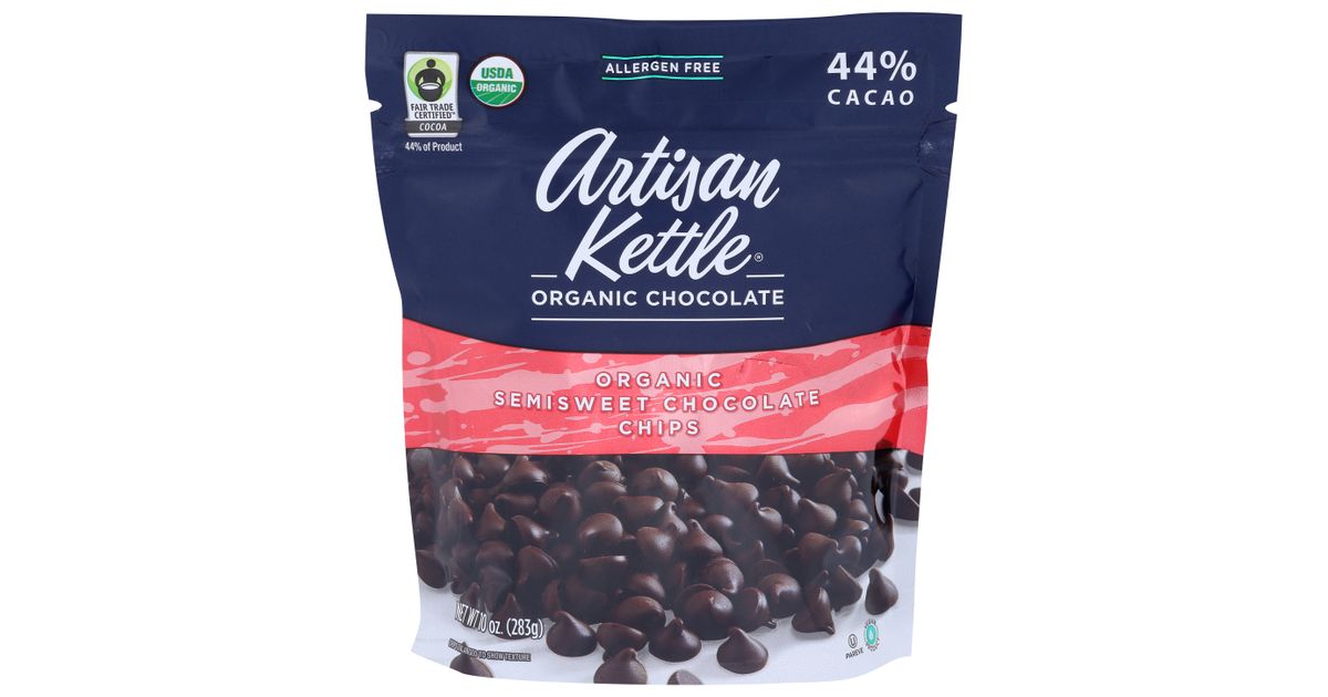 Artisan Kettle Chocolate Chips, Semisweet, Organic Azure Standard