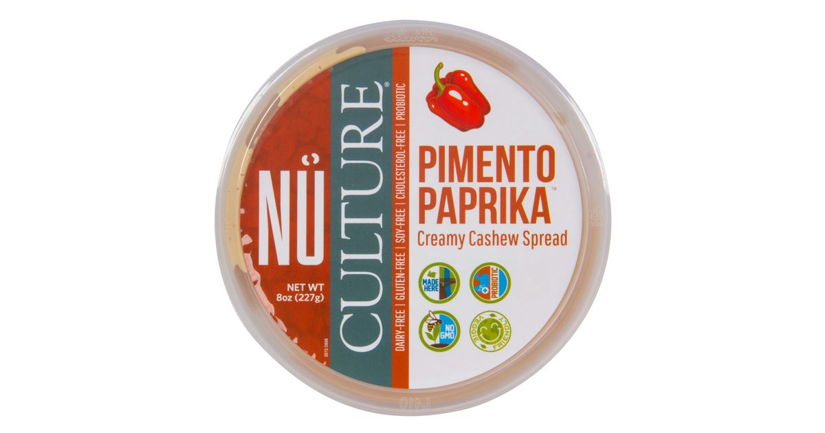 NuCulture Pimento Paprika, Cultured Cashew Spread - Azure Standard