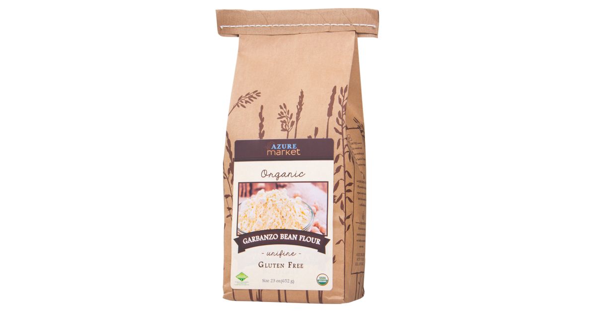 Azure Market Organics Garbanzo Bean Flour (Unifine), GF, Organic
