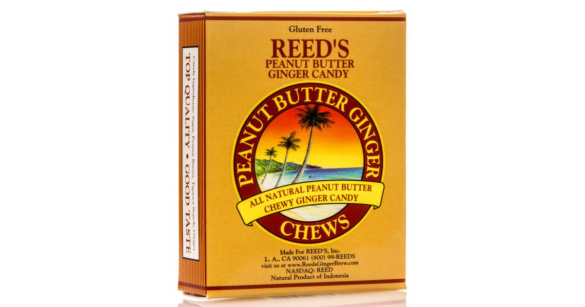 Reed's Peanut Butter Ginger Candy Chews Azure Standard