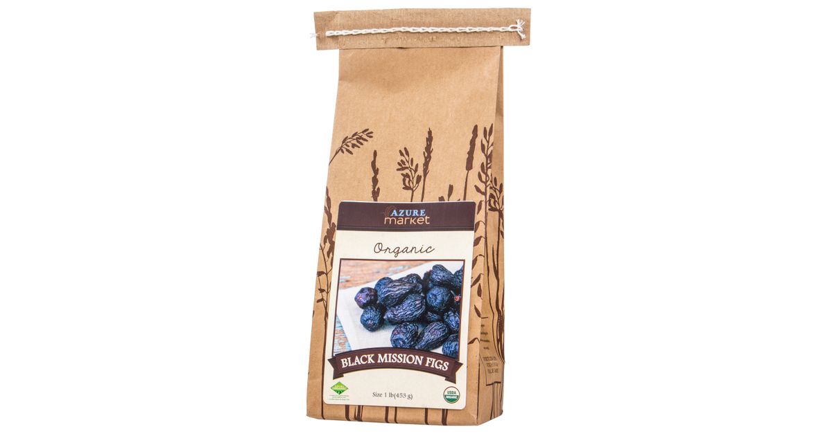 Azure Market Organics Figs, Black Mission, Organic - Azure Standard