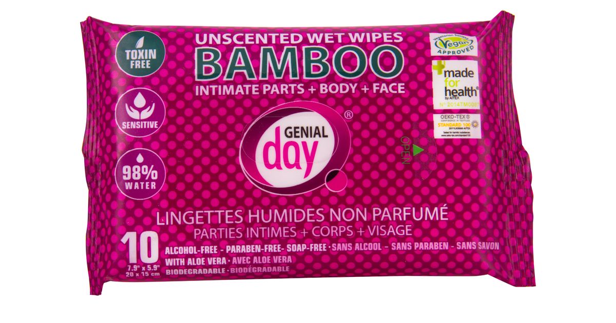 Bamboo wet wipes 2025