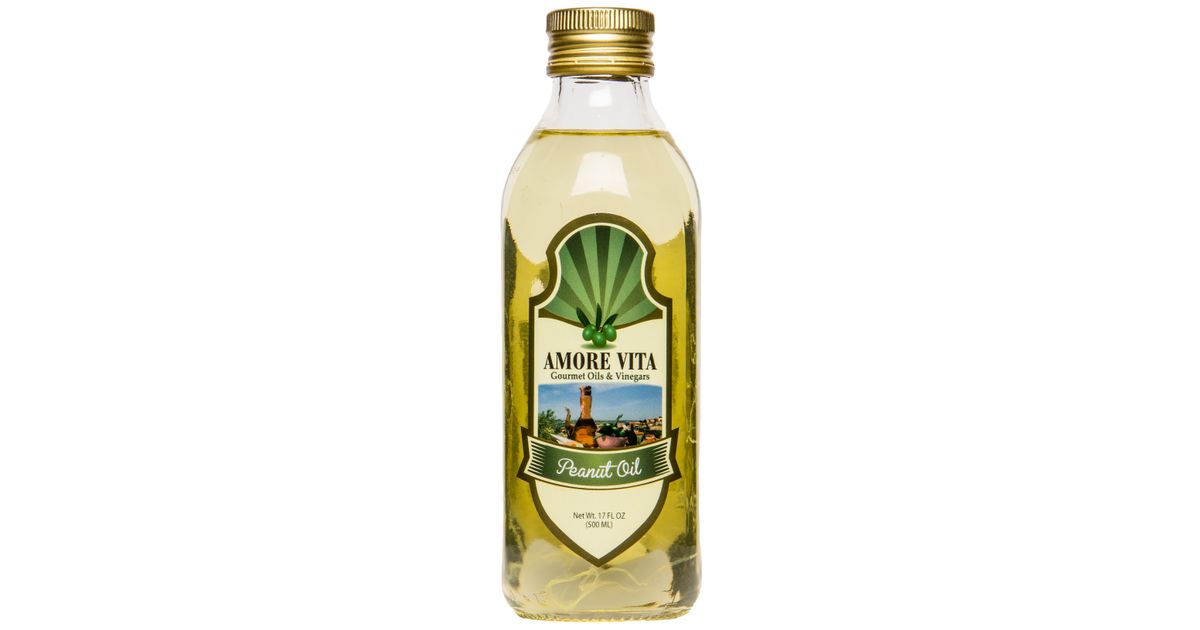 Amore Vita Peanut Oil, Expeller Pressed, Refined Azure Standard