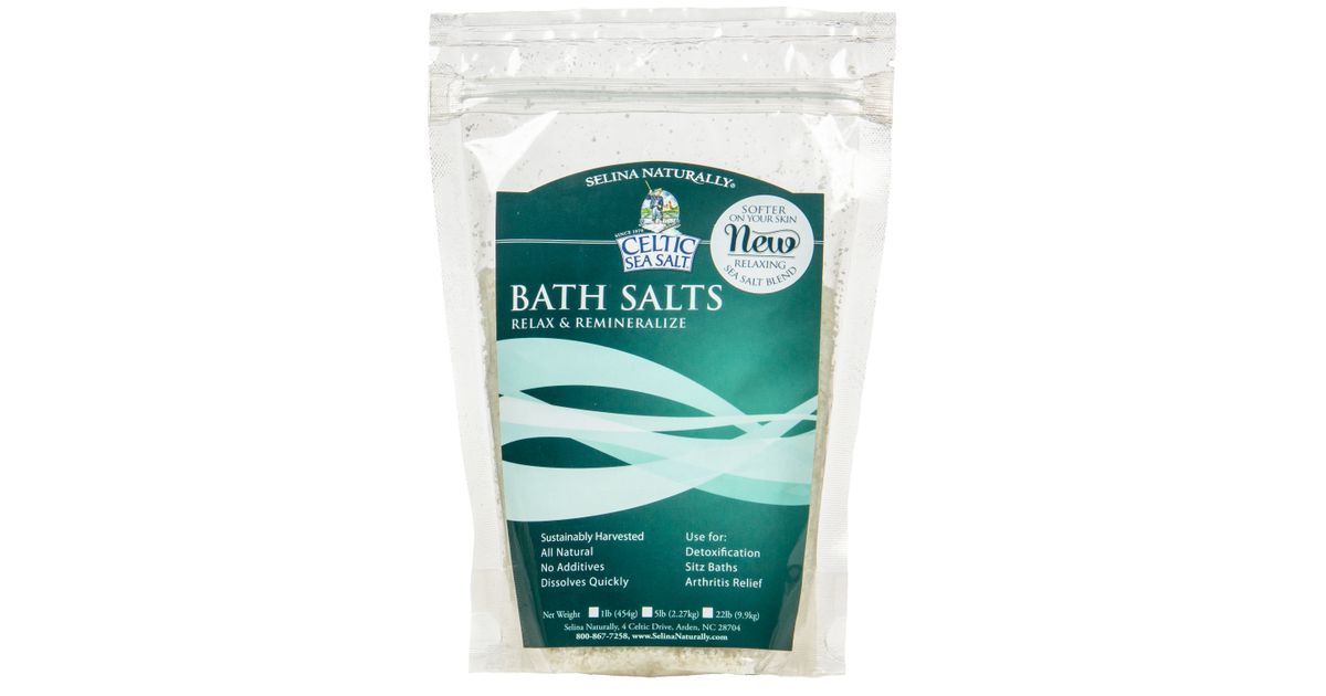 Celtic Sea Salt Bath Crystals Azure Standard