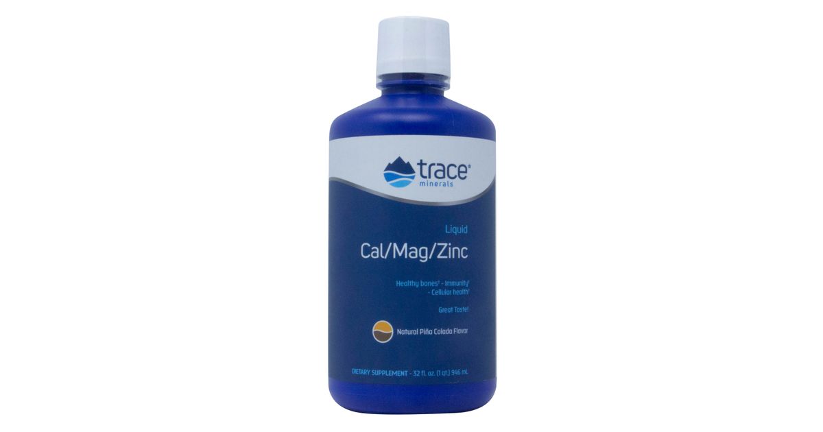 Trace Minerals Cal/Mag/Zinc, Pina Colada Azure Standard