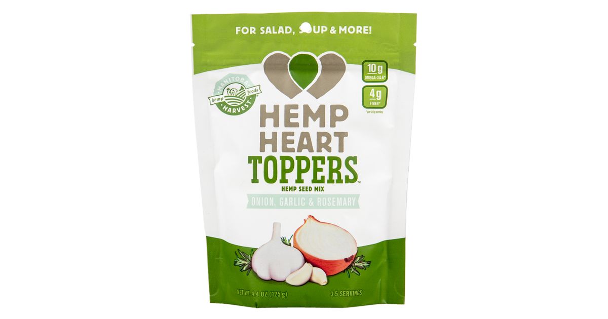 Manitoba Harvest Hemp Heart Toppers Onion Garlic Rosemary