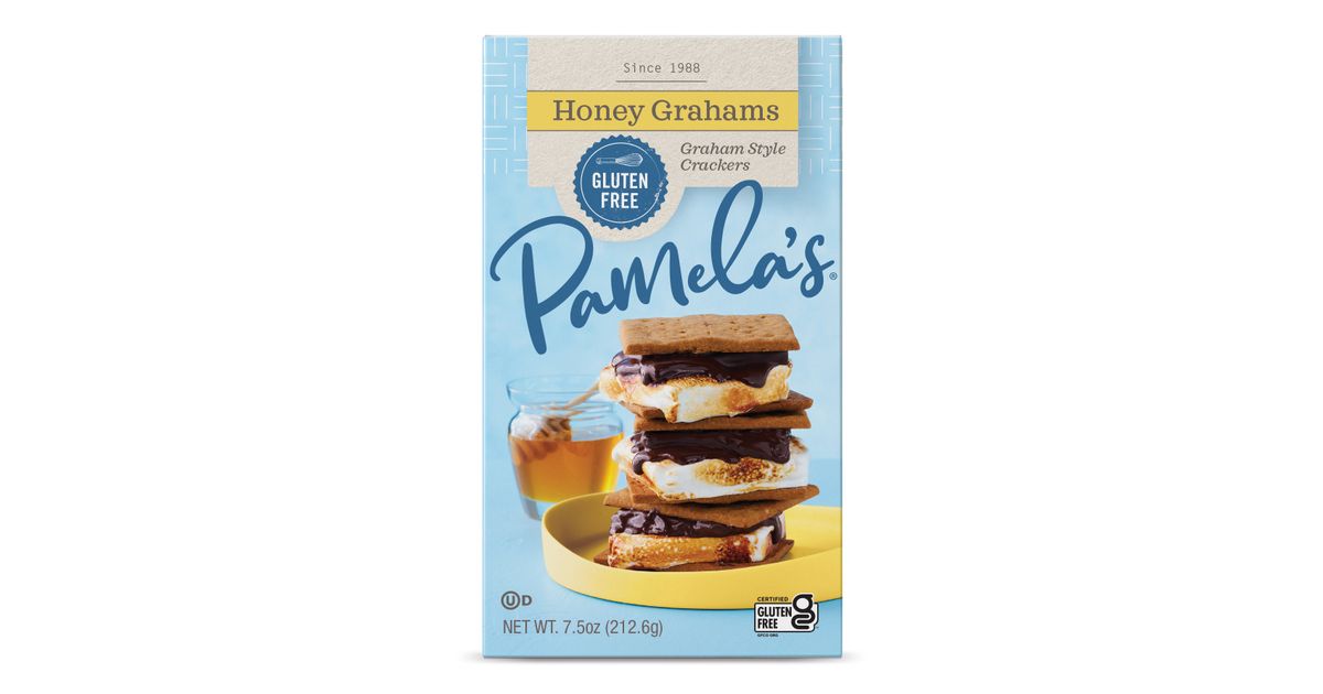 Pamela's Crackers, Honey Grahams, Traditional Azure Standard