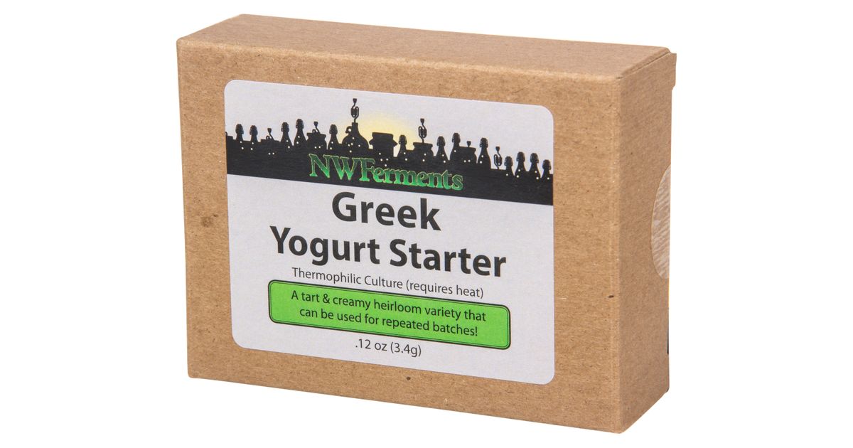 NW Ferments Greek Yogurt Starter Azure Standard