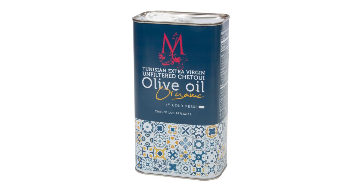 La Megara Tunisian Chetoui Olive Oil, Extra Virgin, Organic Azure