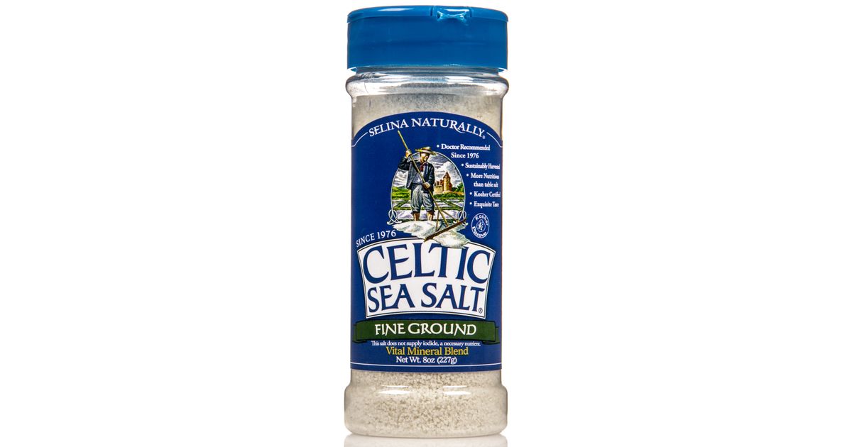 Celtic Sea Salt Celtic Sea Salt Shaker Jar, Fine - Azure Standard