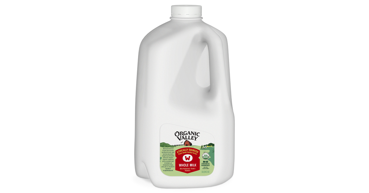Organic Valley Whole Milk, Organic - Azure Standard