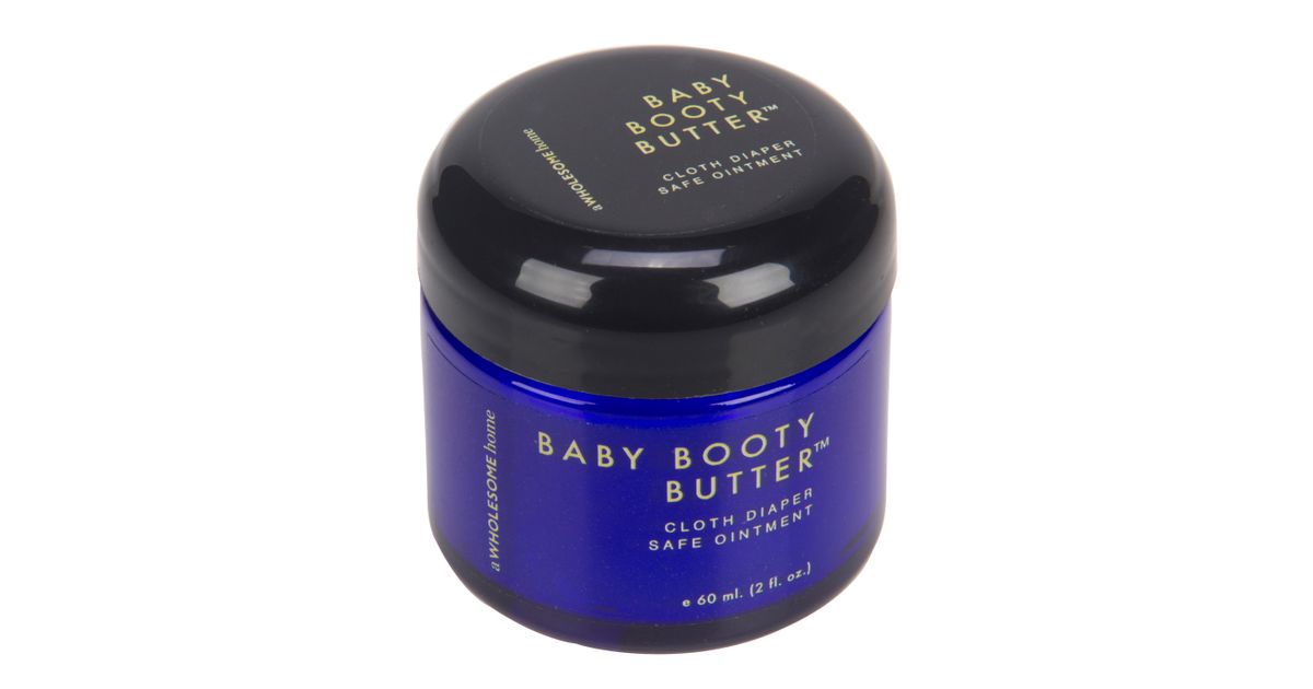 A Wholesome Home Baby Booty Butter Cloth Diaper Safe Ointment